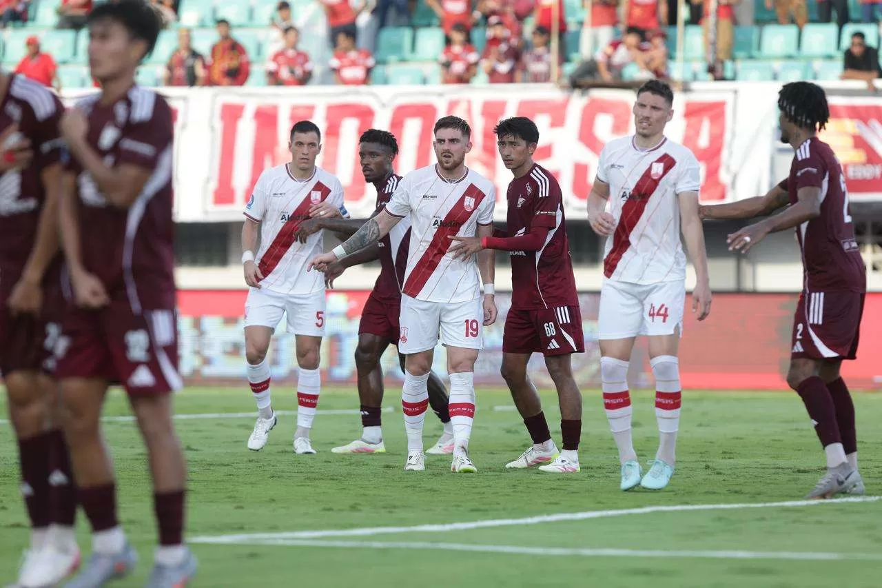 PSM Makassar Ditahan Persis Solo, Pelatih Soroti Mentalitas Pemain. (KlikSoloNews/dok Persis)