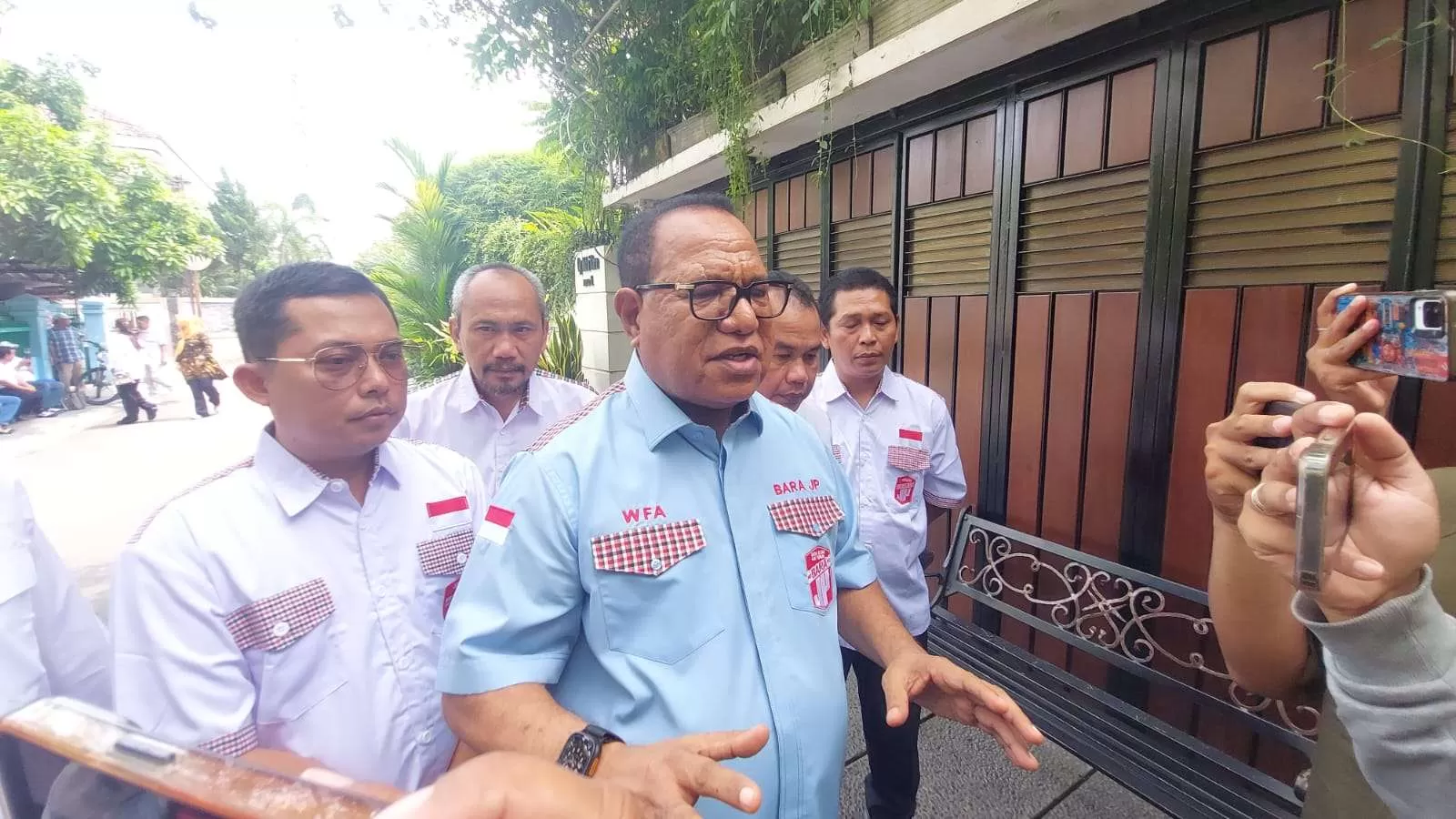 Relawan Bara JP Temui Jokowi di Solo, Bahas Situasi Kebangsaan dan Persatuan. (KlikSoloNews/dok)
