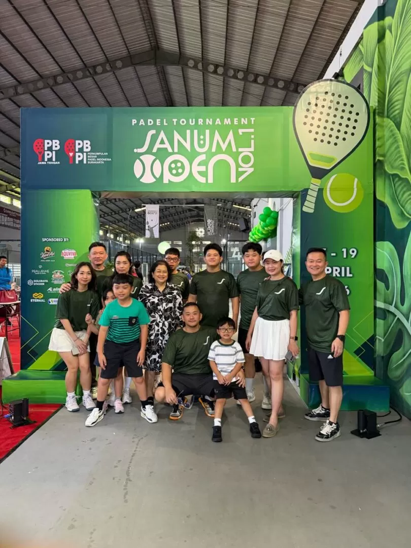 Sanum Padel Hadir di Sukoharjo, Siap Kembangkan Talenta Atlet Padel Solo Raya. (KlikSoloNews/Adhirajasa)