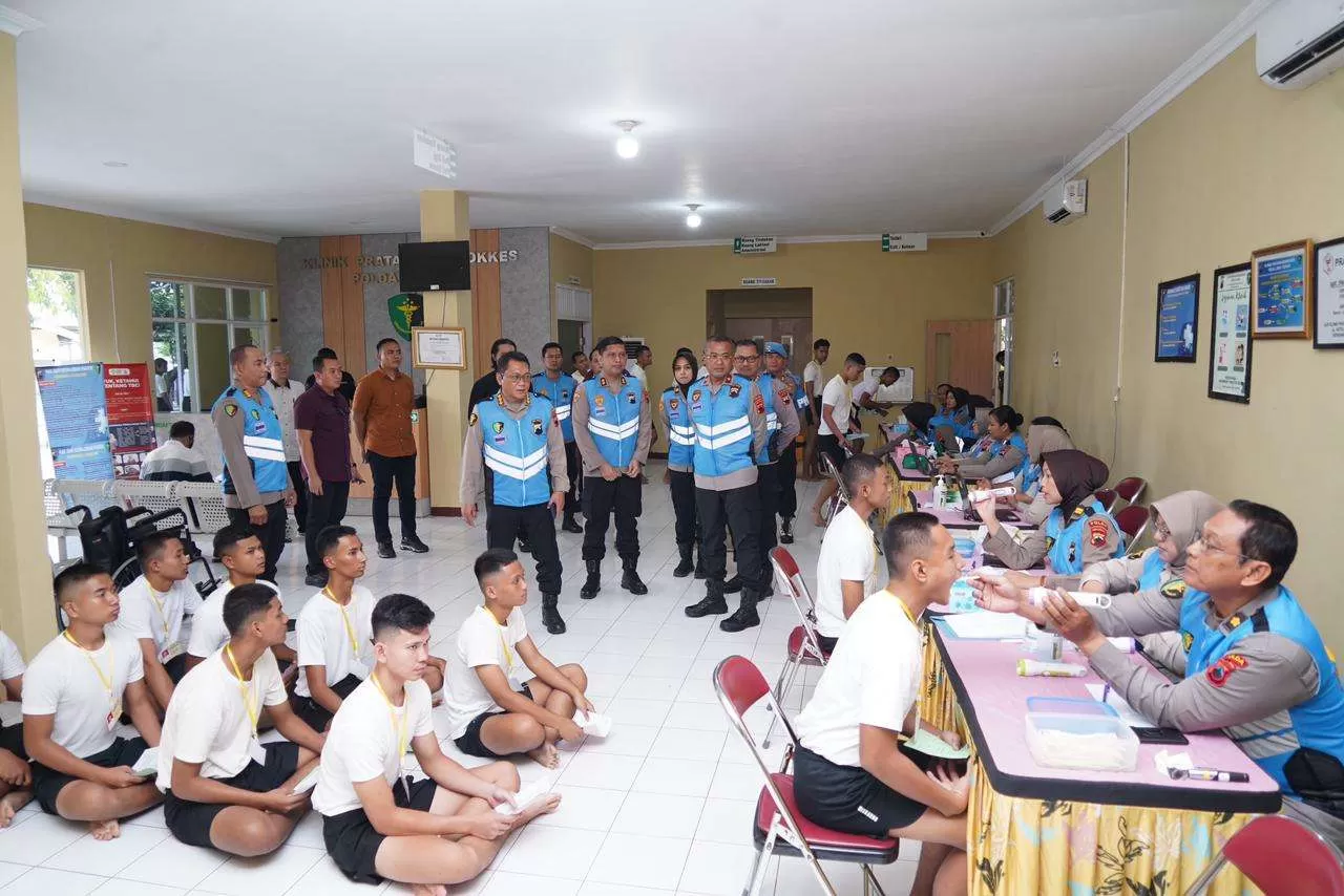 Tinjau Seleksi Akpol, Wakapolda Jateng Tegaskan Prinsip Transparansi BETAH. (KlikSoloNews/dok)