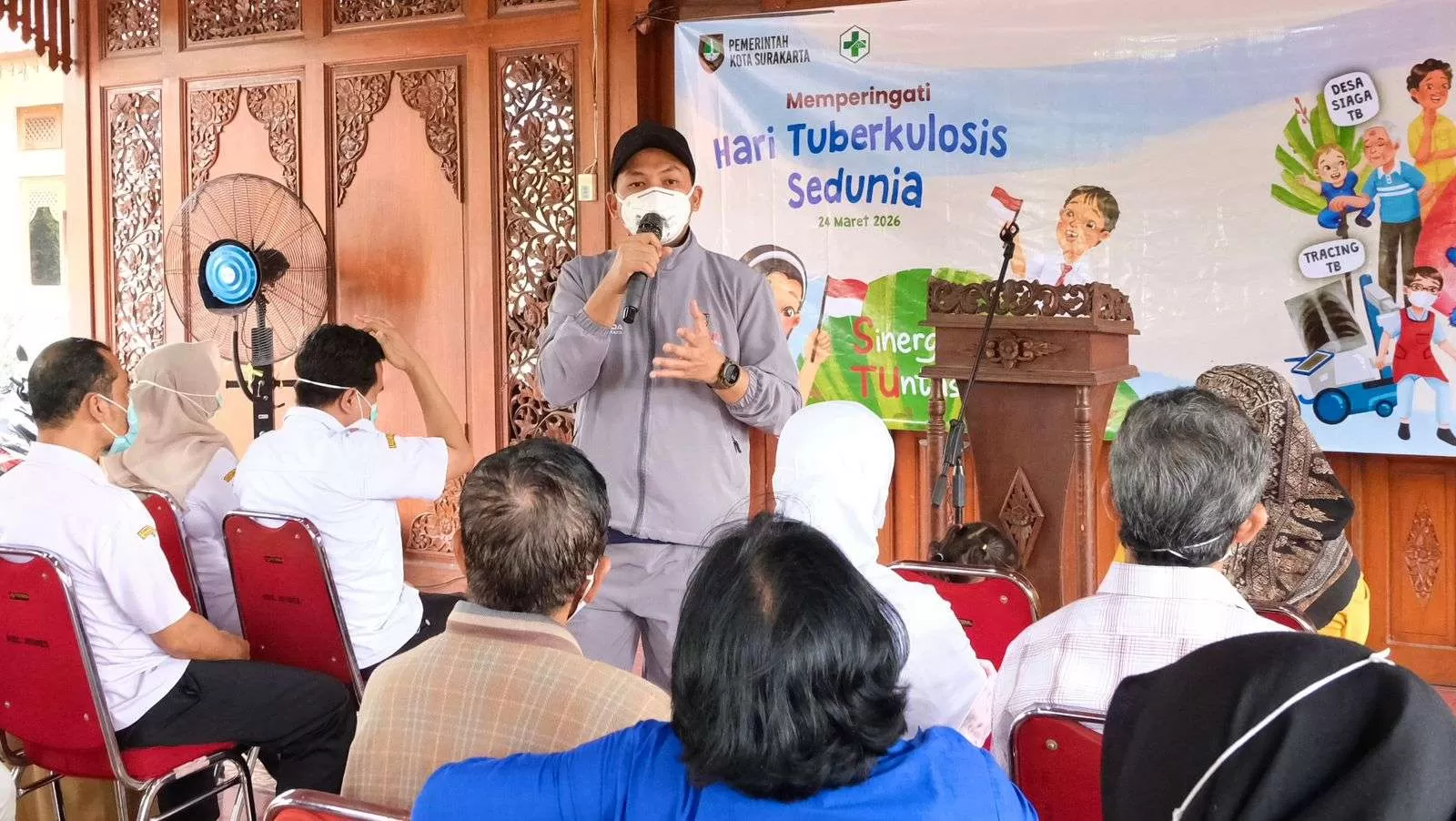 Tekan Kasus TBC di Solo, Wali Kota Respati Dorong Penguatan Tracing Terintegrasi. (KlikSoloNews/dok)