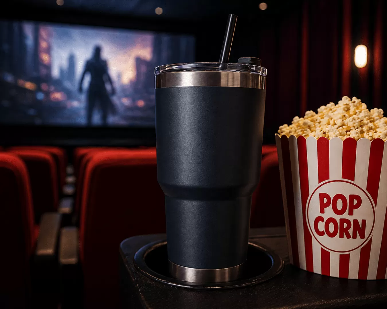 KABAR BAIK! Boleh Bawa Tumbler ke Bioskop XXI, Ini Aturan Terbarunya. (KlikSoloNews/dok AI)