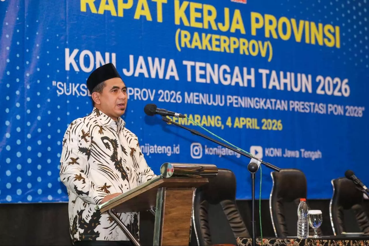 Wagub Gus Yasin Harap Porprov Jateng 2026 Bisa Dongkrak UMKM Semarang Raya. (KlikSoloNews/dok)