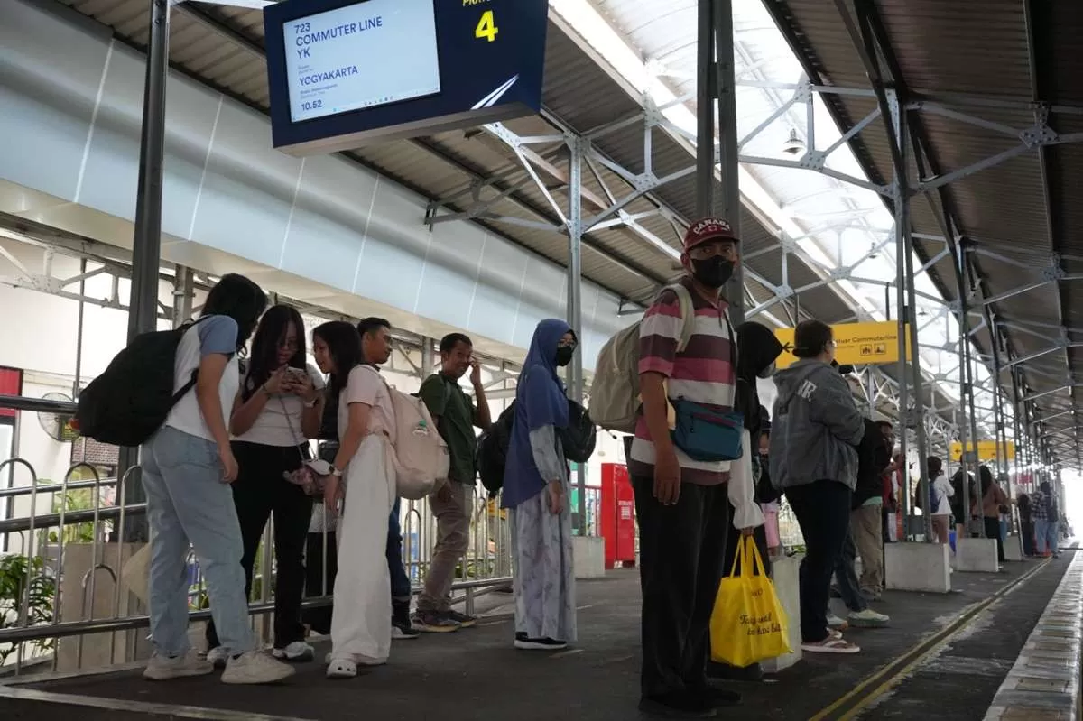 Penumpang Kereta Meningkat saat Libur Iduladha 2026, Daop 6 Yogyakarta Layani 33.406 Pelanggan. (KlikSoloNews/dok)