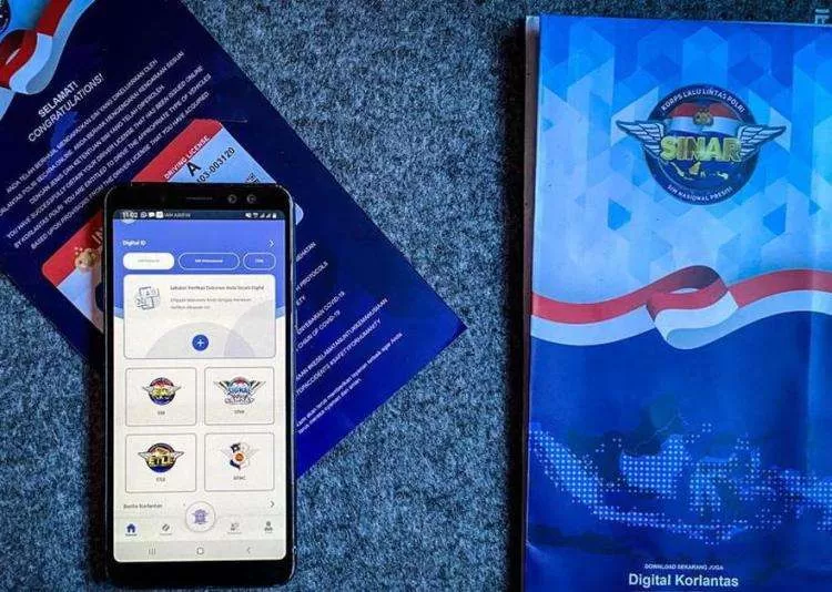 SIM Digital Resmi Meluncur, STNK dan BPKB Elektronik Menyusul. (KlikSoloNews/dok Korlantas)