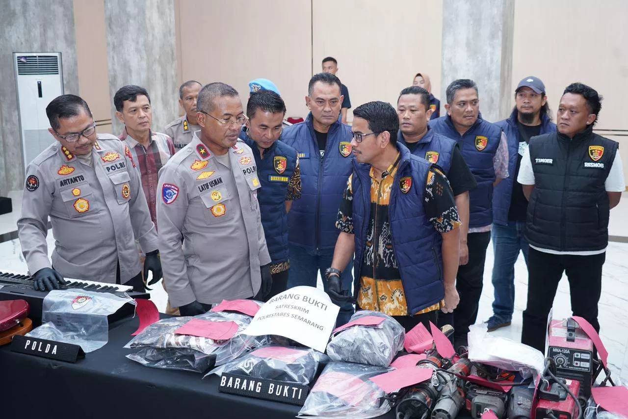 Puluhan Kasus Curanmor hingga Begal Dibongkar Polda Jateng, 105 Pelaku Ditangkap. (KlikSoloNews/dok)