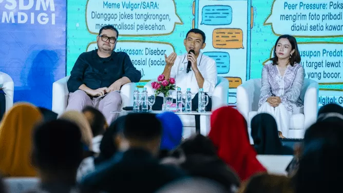 Komdigi Bongkar Fakta Mengerikan: Separuh Anak Indonesia Terpapar Konten Seksual di Media Sosial. (KlikSoloNews/dok Komdigi)