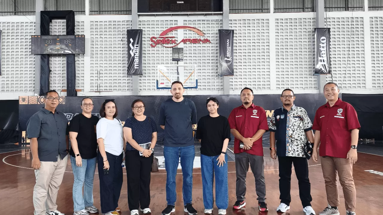 Persiapan FIBA Youth Events 2027-2028, FIBA Asia Pastikan Kesiapan Venue Basket Internasional di Kota Solo. (KlikSoloNews/dok)