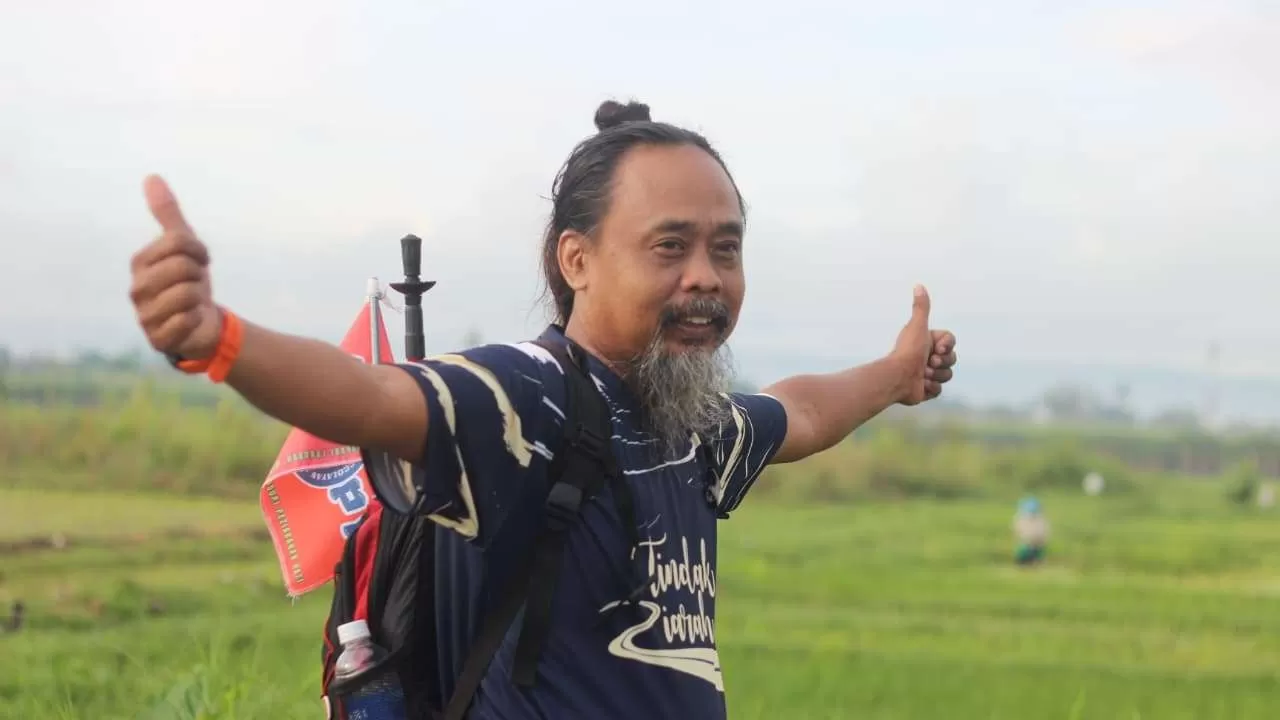 Dari Hobi Olahraga Menjadi Perjalanan Iman, Kisah Haru Peserta Tindak Ziarah #4 Pringgolayan. (KlikSoloNews/dok)