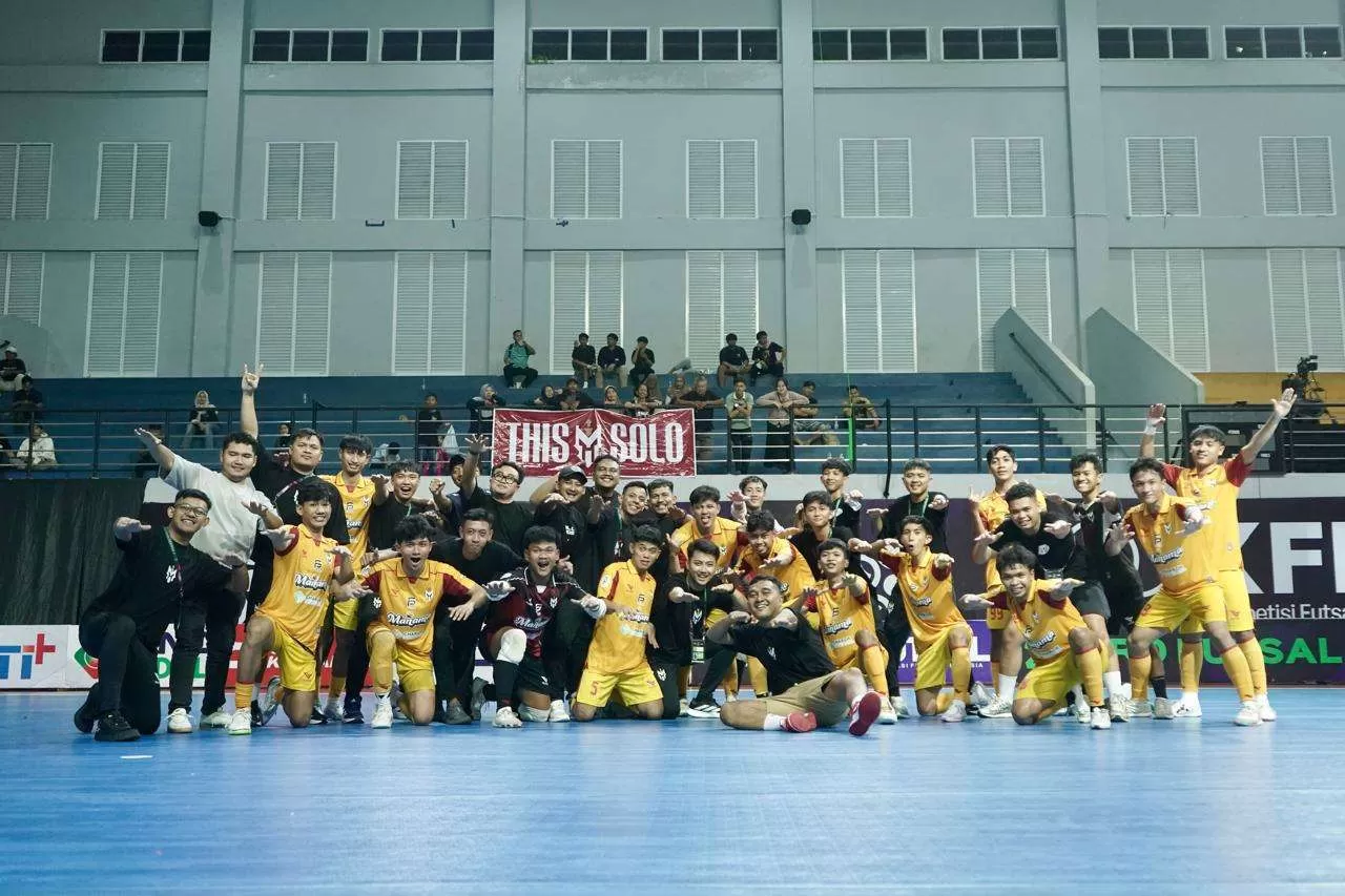 Maestro Solo FC Kunci Tiket Final Four Pro Futsal League 2 2026 Usai Taklukkan Giga Lampung. (KlikSoloNews/dok)