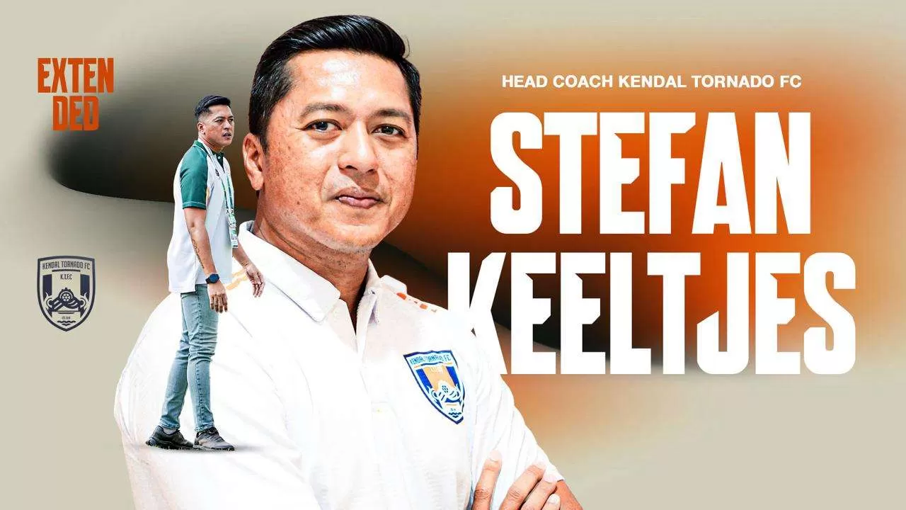 Stefan Keeltjes Bertahan di Kendal Tornado FC, Target Promosi ke Super League. (KlikSoloNews/dok)