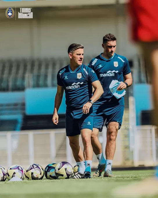 John Herdman Puji Performa Garuda Usai Hajar Oman 3-0, Sebut Indonesia Terus Berkembang. (KlikSoloNews/dok Timnas Indonesia)