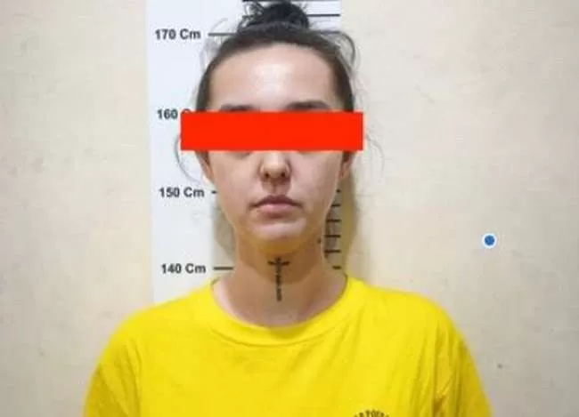 Mantan Artis Jadi Tersangka Kasus Scamming Internasional di Sukoharjo, Berperan sebagai Model Video Call. (KlikSoloNews/dok Polda JATENG)