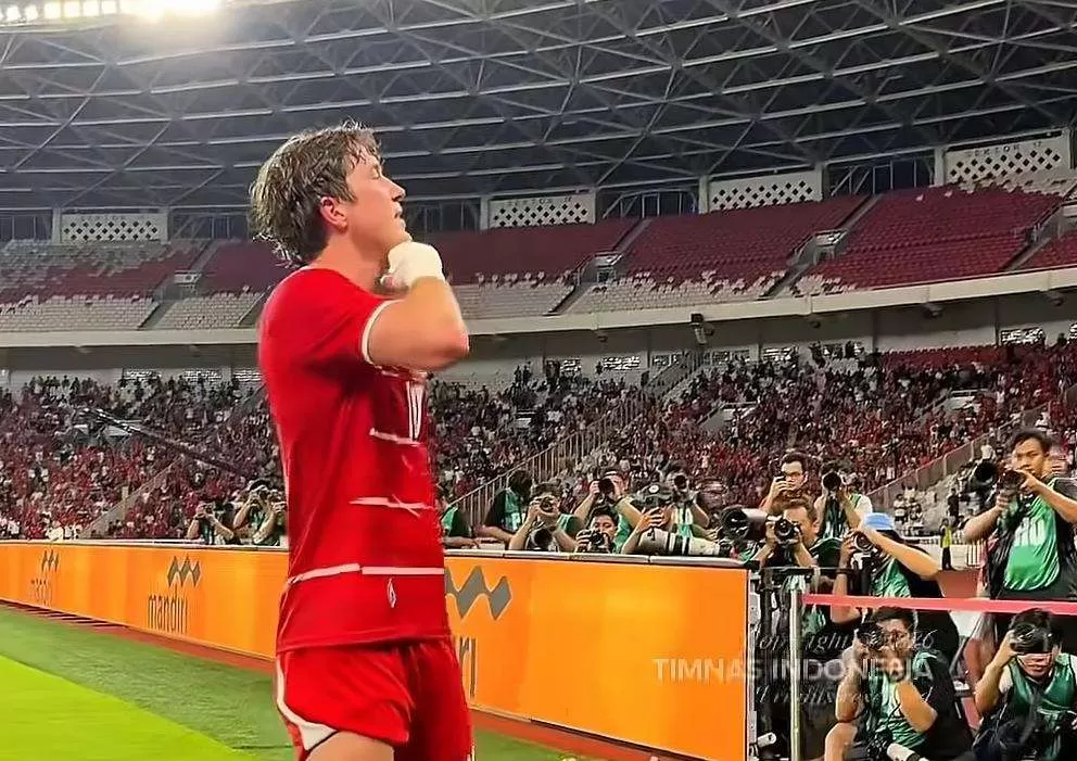 Babak Pertama Indonesia vs Oman: Garuda Unggul 2-0 Lewat Gol Hubner dan Ole Romeny, Emil Audero Gagalkan Penalti. (KlikSolonews/dok Timnas Indonesia)