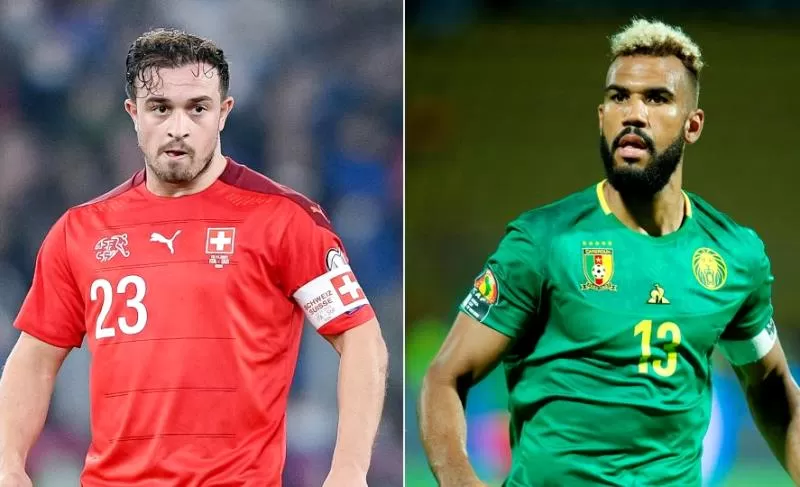 Prediksi skor Swiss Vs Kamerun di Piala Dunia 2022 Grup G. (Foto: sportingnews)