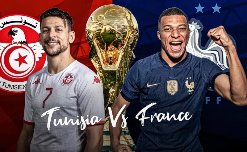 Prediksi skor Tunisia Vs Prancis pada matchday terakhir Grup D Piala Dunia 2022. (Foto: khelnow)