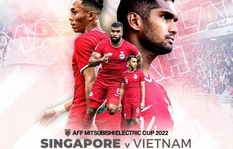 Jadwal Piala AFF 2022 hari ini Jumat 30 Desember salah satunya mempertandingkan Singapura Vs Vietnam. (Foto: Twitter FAS)