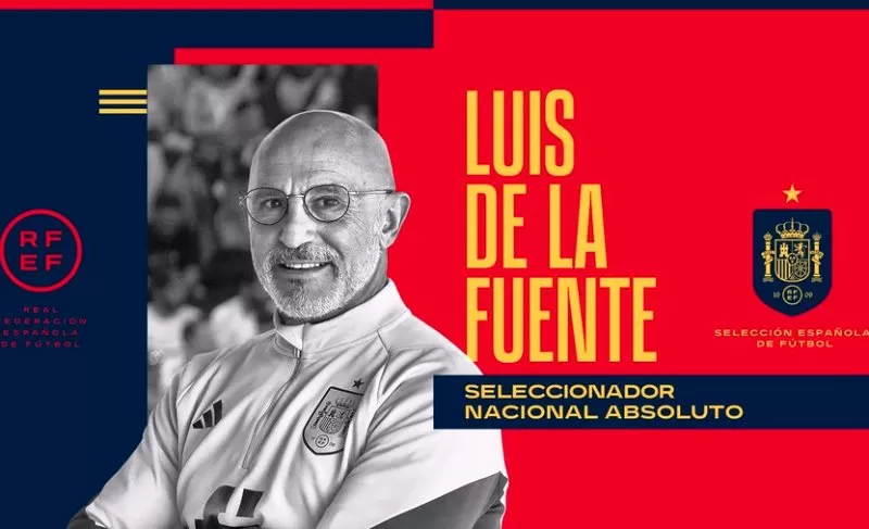 Luis de la Fuente jadi pelatih baru tim nasional Spanyol. (Foto: RFEF)