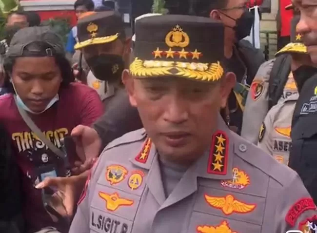 Kapolri Listyo Sigit Prabowo