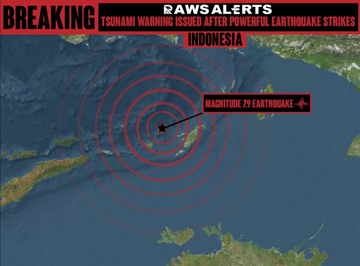 Peringatan siaga tsunami maluku.
