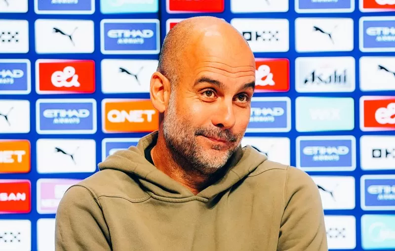 Guardiola memulai perang urat syaraf dengan Arsenal yang kini memimpin klasemen Liga Inggris 2022-2023 hingga pekan 17. (Foto: Manchester City FC)