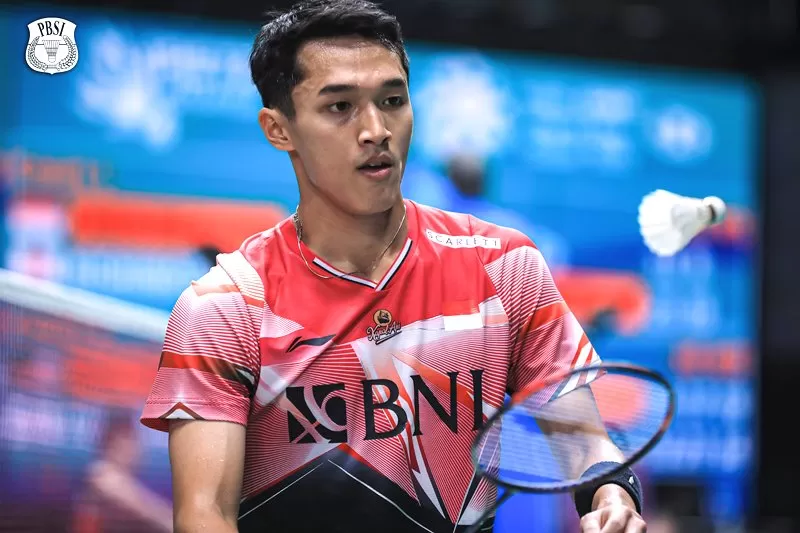 Jonatan Christie akan langsung bertarung pada babak pertama India Open 2023. (Foto: PBSI)