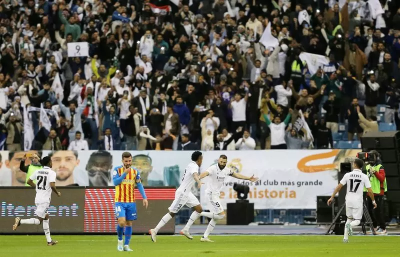 Komentar Real Madrid setelah habisi Valencia di babak semifinal Piala Super Spanyol 2022-2023. (Foto: mwcradio)