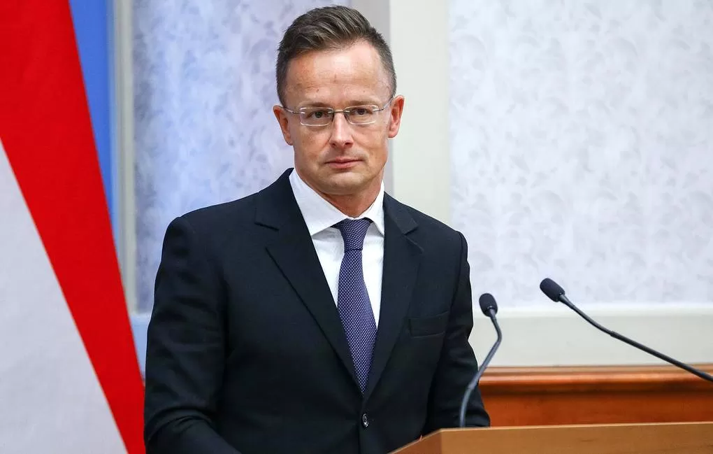 Menteri Luar Negeri Hungaria Peter Szijjarto. Foto: Kementerian Luar Negeri Rusia/TASS 