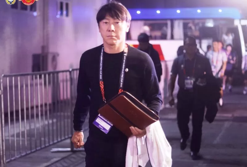Shin Tae-yong janji ke suporter Indonesia di semifinal Piala AFF 2022. (Foto: PSSI)