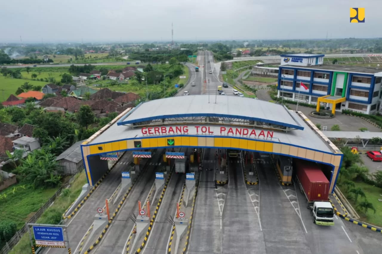 Jalan Tol Transjawa arus mudik lebaran 2023 (Dok PUPR).