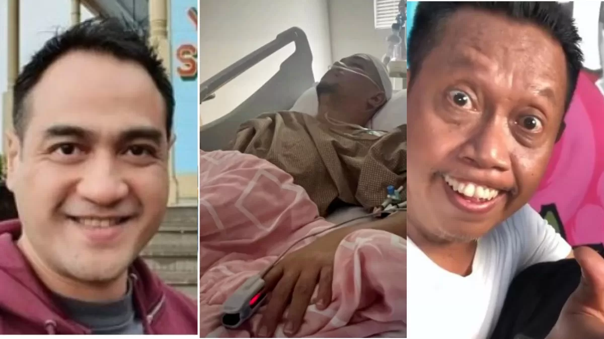 Deretan artis yang alami pecah pembuluh darah otak.  (kolase IG tukularwana/ferryirawan/dhila_bekti)