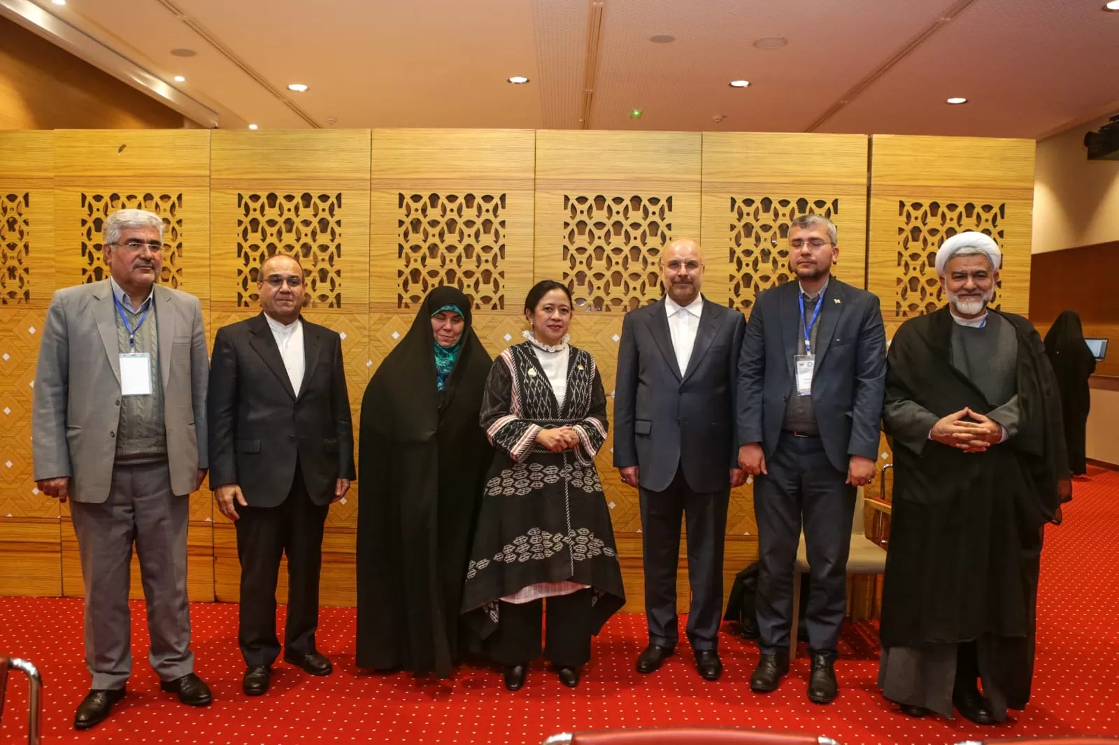 Ketua DPR RI Puan Maharani bertemu dengan Speaker National Assembly of Algeria, Ibrahim Boughali, di Aljazair saat menghadiri forum Parliamentary Union of the Organisation of Islamic Cooperation (OIC)
