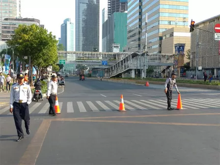 Jalan MH Thamrin Ditutup selama lima bulan, dimulai 12 Februari (Dok beritajakarta.id)