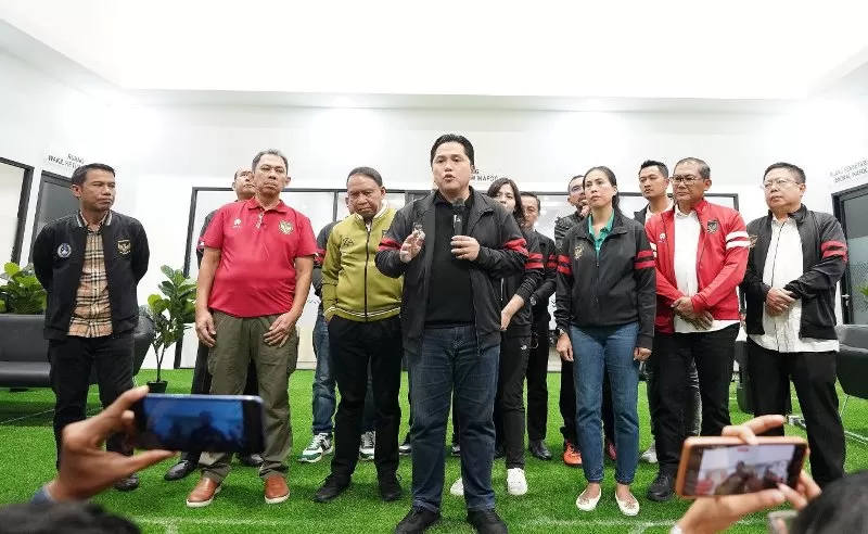 Ini 3 terobosan pertama Erick Thohir sebagai ketua umum PSSI 2023-2027 telah diketahui usai rapat Exco PSSI pada Sabtu 18 Februari 2023. (Foto: PSSI)