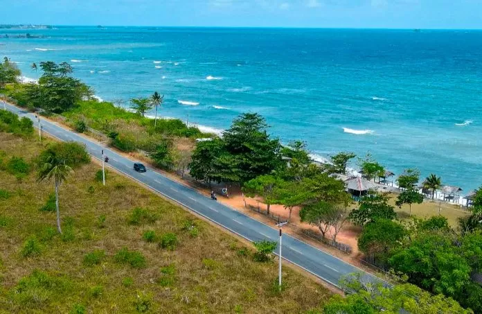 Pantai Trikora di Kepulauan Riau tercemar limbah (Dok Pemprov Kepri)