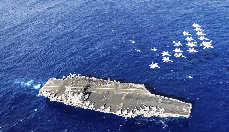 Skandal balon mata-mata China bikin situasi memanas di Pasifik. Armada ke-7 AS langsung gelar latihan di Laut China Selatan. (Foto: bremolympicnlus)