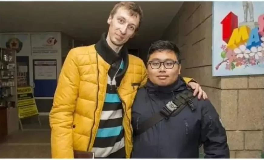 Giorgio Ramadhan, sopir Fortuner di Senopati disebut musuh ukraina (Dok tangkapan layar) 