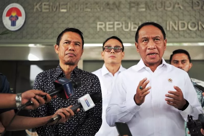 Menpora Zainudin Amali sudah mundur secara informal. (Foto: Twitter Extra Time Indonesia)