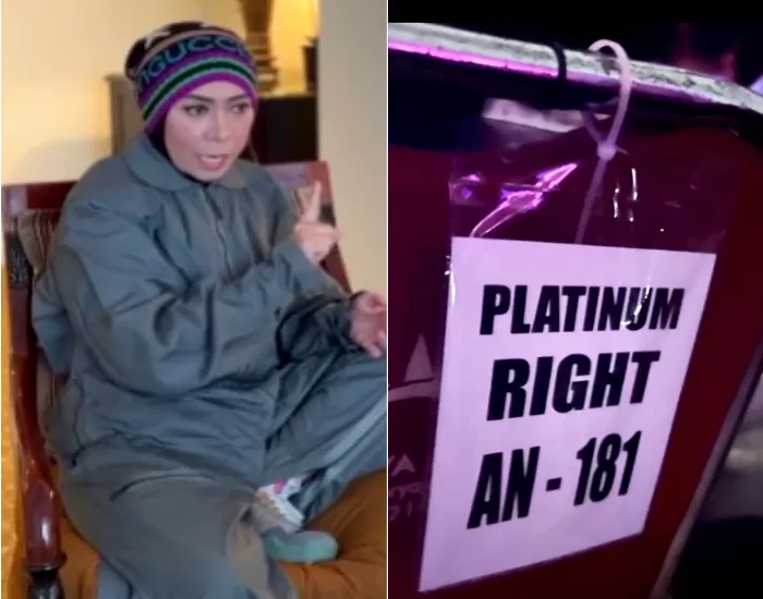 Melly Goeslaw sempat murka saat nonton konser BLACKPINK di GBK. (Instagram/mellygoeslaw)