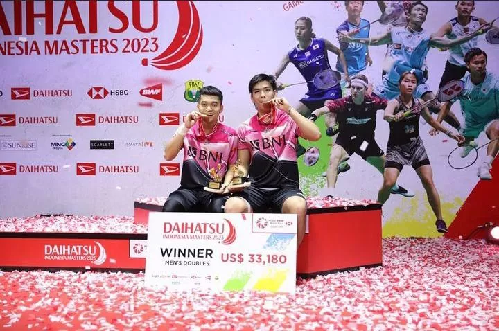 Leo dan Daniel siap menang lawan juara Dunia 2022 (sumber: instagram official Leo Carnando)