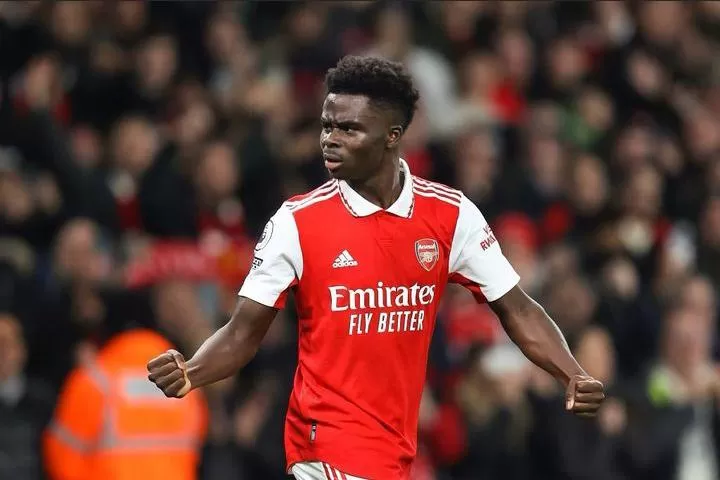 Bukayo Saka mendapatkan kontrak baru dengan gaji termahal (sumber: instagram official Bukayo Saka)