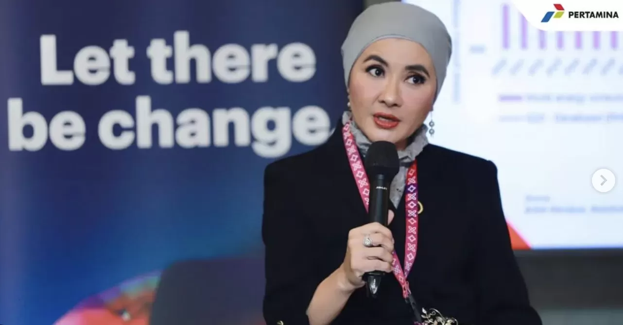 Direktur Utama Pertamina Nicke Widyawati, sampaikan penanganan tragedi kebakaran Depo Plumpang.