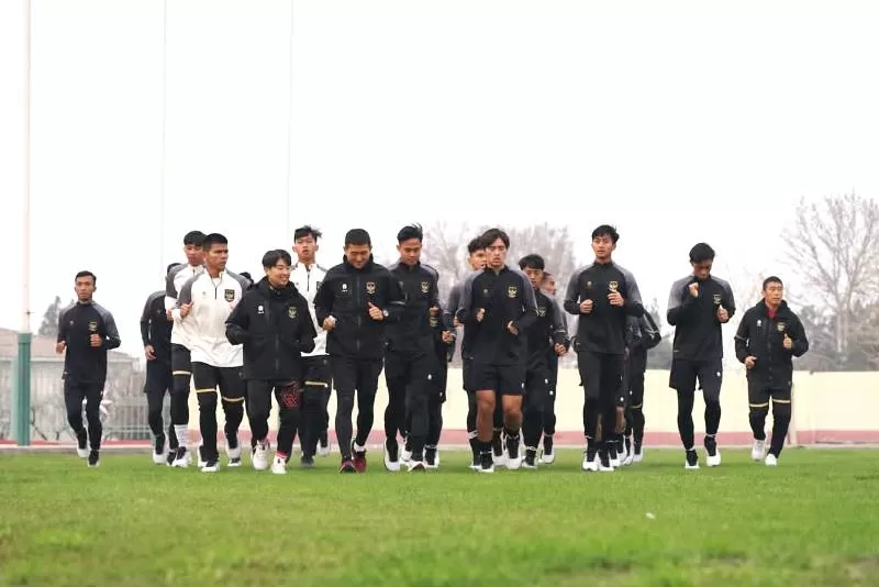 Shin Tae-yong cambuk Timnas Indonesia U-20 lawan Uzbekistan di laga terakhir Grup A Piala Asia U-20 2023. (Foto: PSSI)