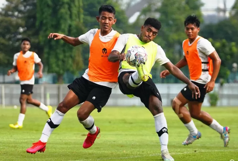 Daftar pemain Timnas Indonesia U-22 ke SEA Games 2023 jalani pemusatan latihan (TC) tahap kedua. (Foto: PSSI)