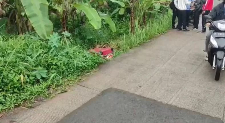 Poyongan kaki mayat dalam koper dimutilasi di Tenjo Bogor ditemukan (istimewa)