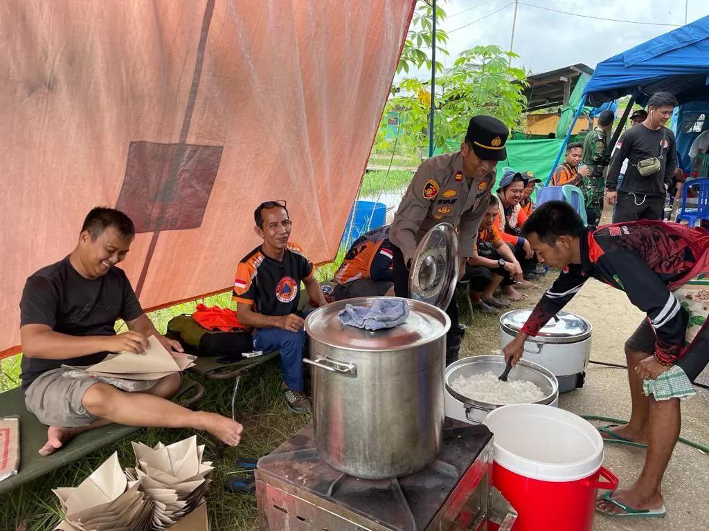 Dapur Umum Polsek Babulu (Dok Polsek Babulu)