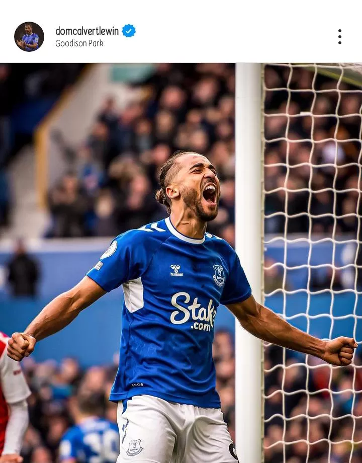 Dominic Calvert-Lewin ingin didatangkan Arteta di musim depan (sumber: instagram official Dominic Calvert-Lewin)