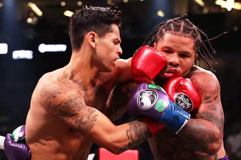 Shakur Stevenson bilang Ryan Garcia petinju level PAUD. (Foto: london evening standard)