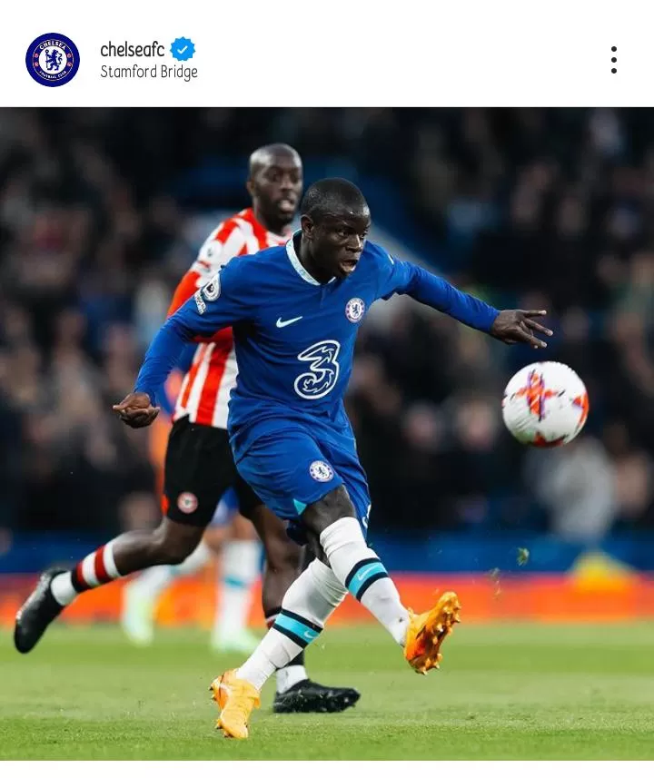 N'Golo Kante setia dan tak ingin tinggalkan Chelsea (sumber: instagram official Chelsea)