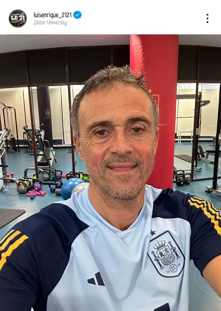 Luis Enrique semakin dekat menjadi pelatih Chelsea (sumber: instagram official Luis Enrique)